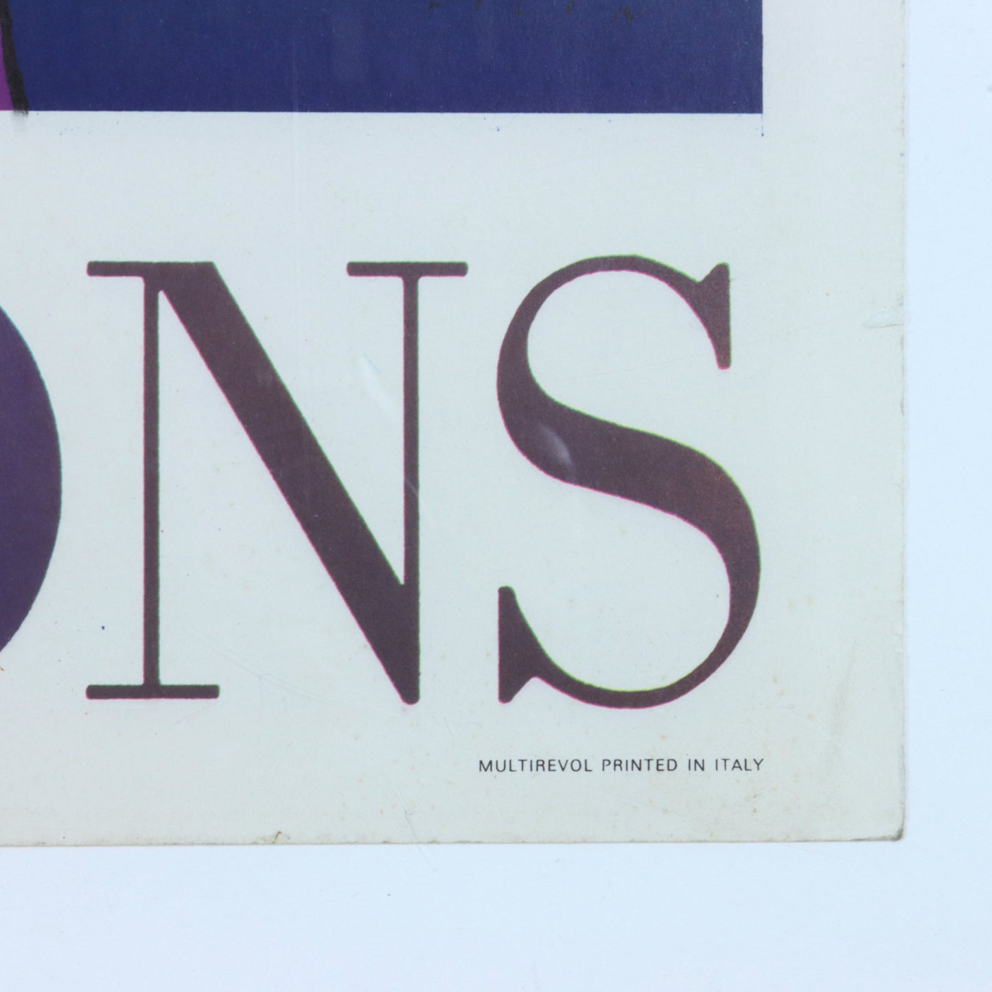 Original 1974 Jean-Michel Folon Poster
