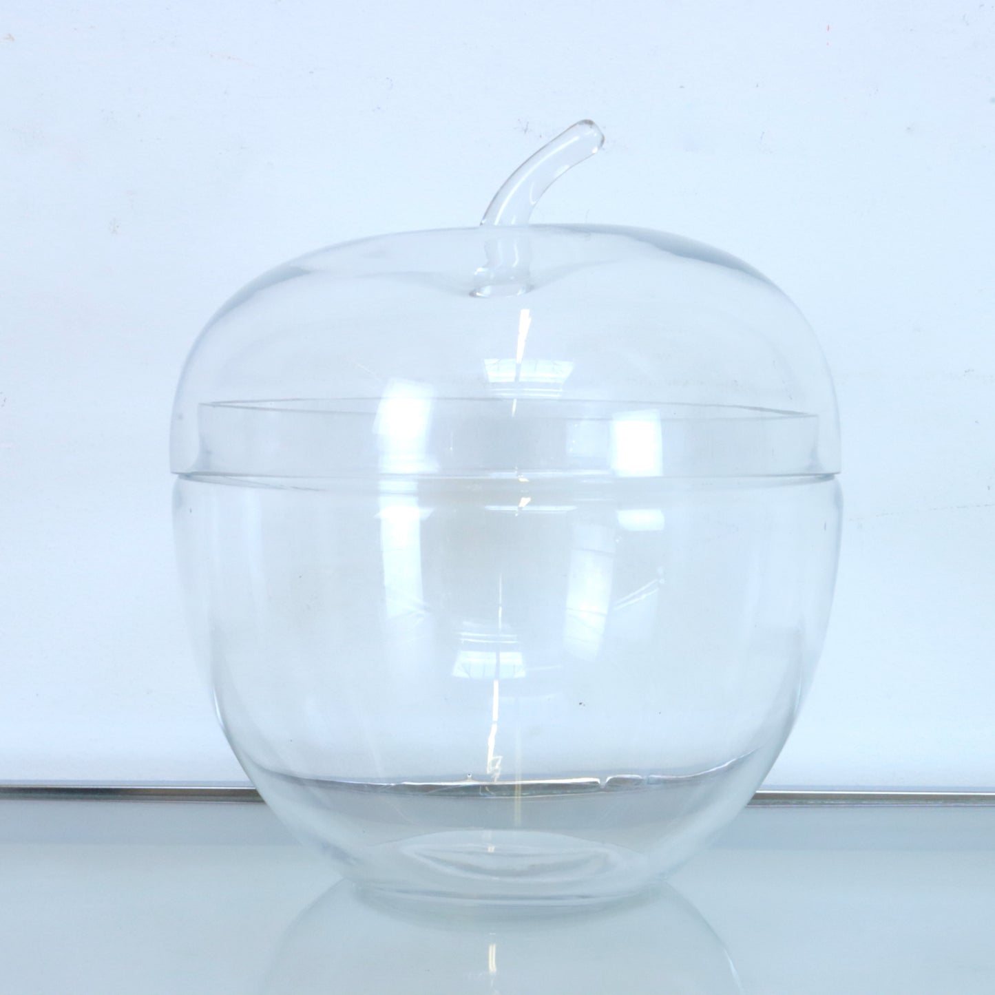 Large Vintage Glass Apple