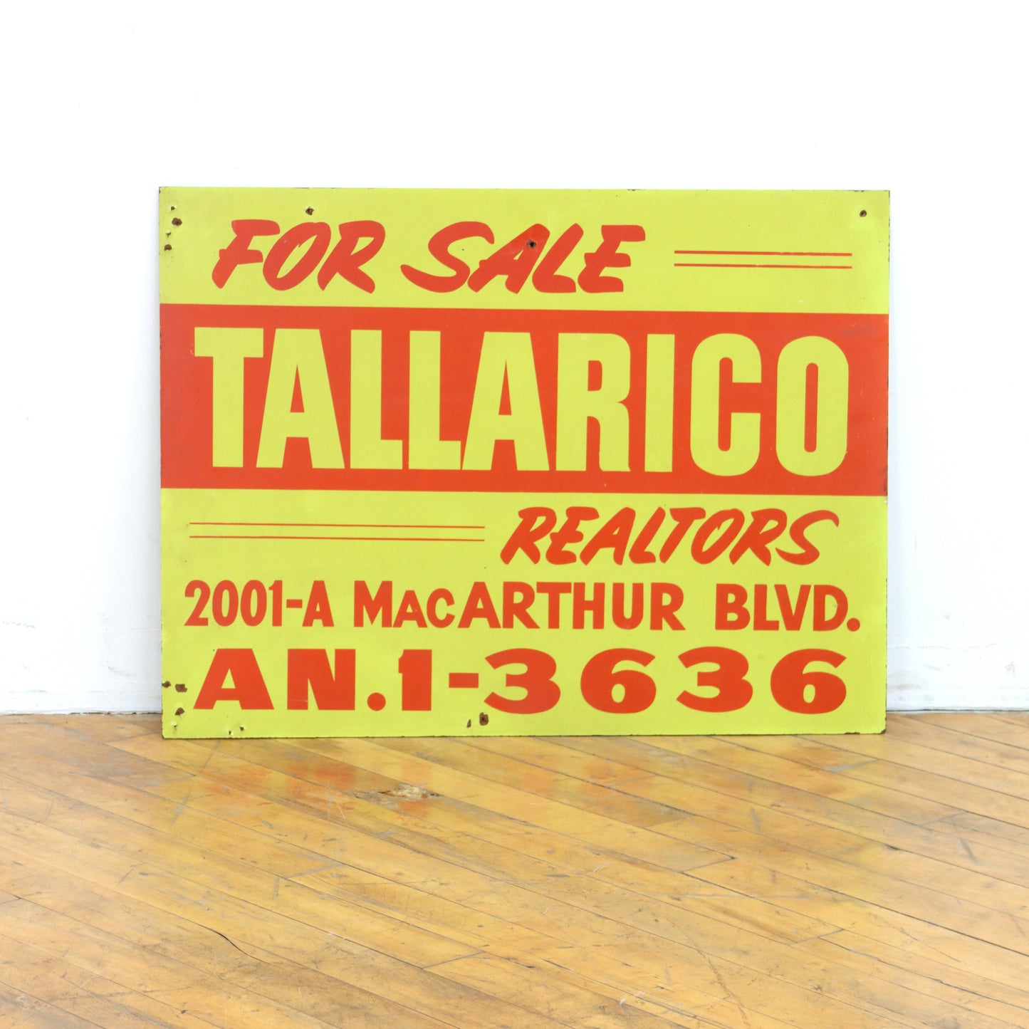 Mid Century Realtor "For Sale" Sign