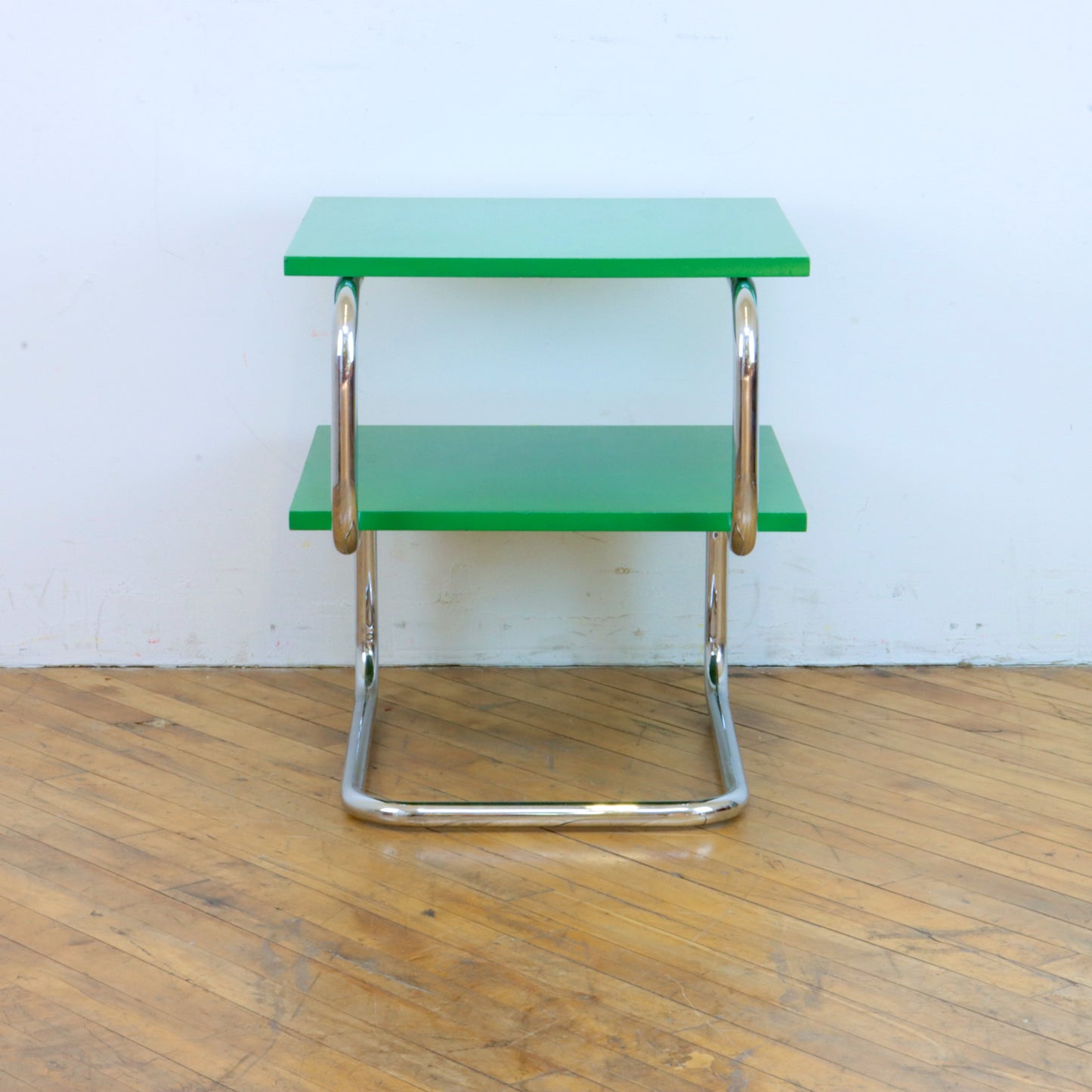 Pair of Bauhaus Style Tables After Hynek Gottwald