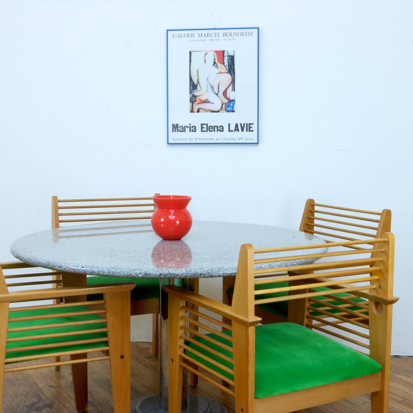 Granite Dining Table After Ettore Sottsass