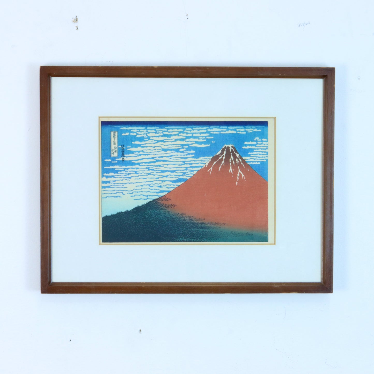 1960s "Fine Wind, Clear Morning" Print by Hakusai