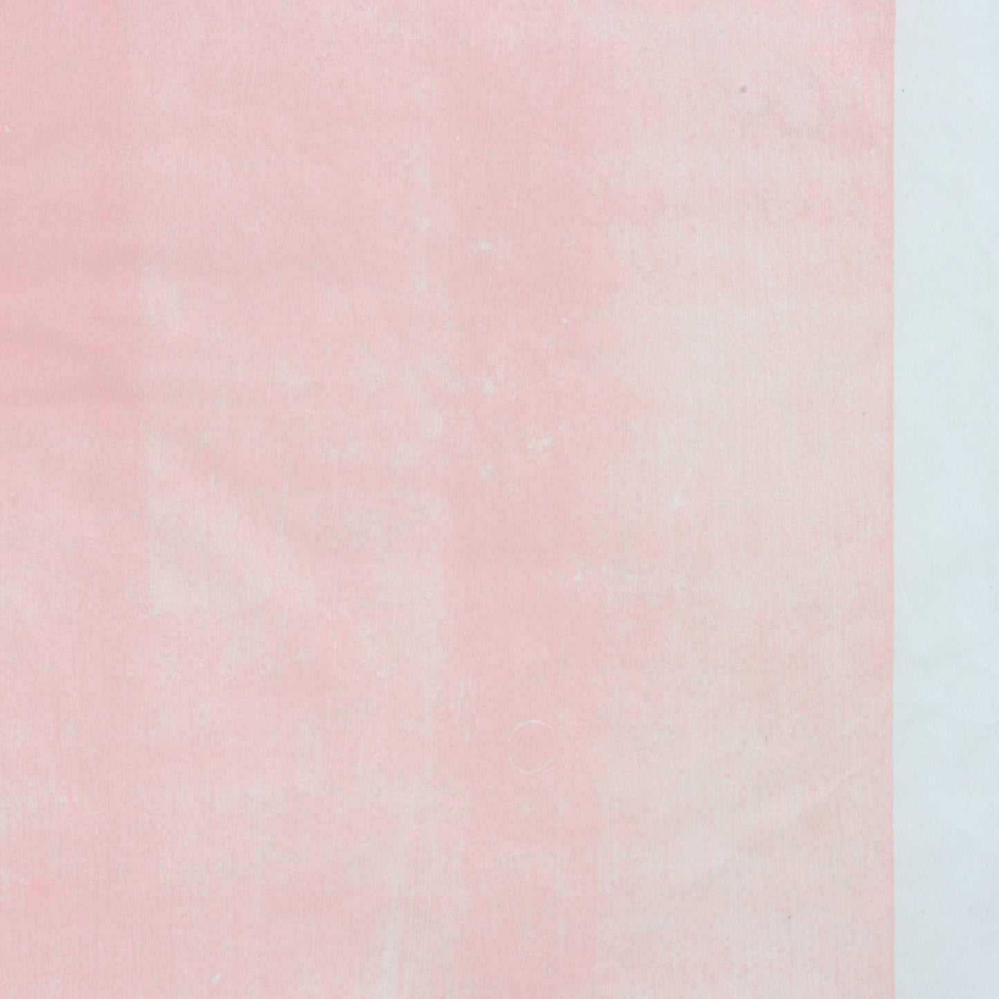 1990 Pink Relief Print by Joyce Dean