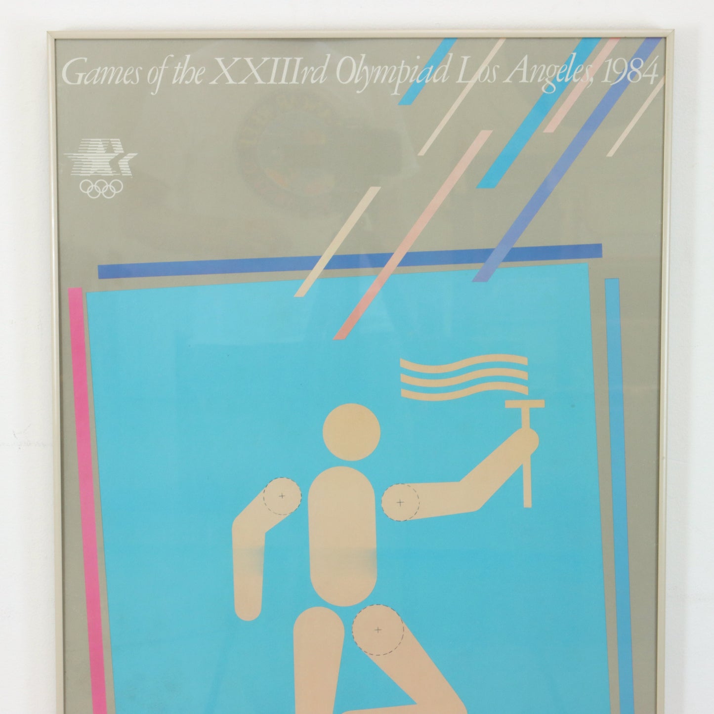 1984 Olympics Poster by Keith Bright