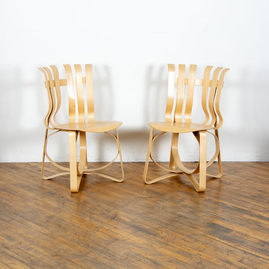 Pair of Frank Gehry Hat Trick Chairs