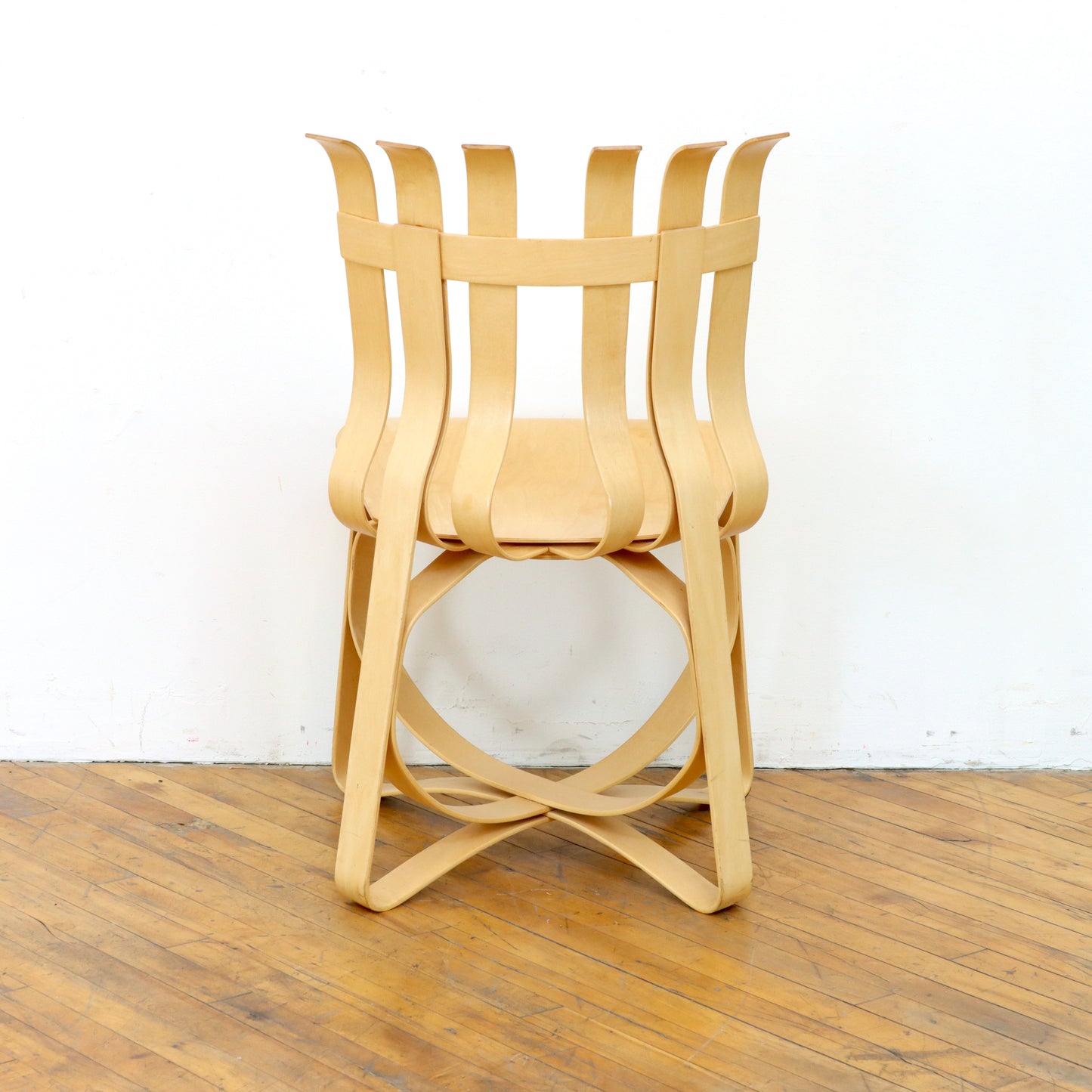 Set of 4 Frank Gehry Hat Trick Chairs