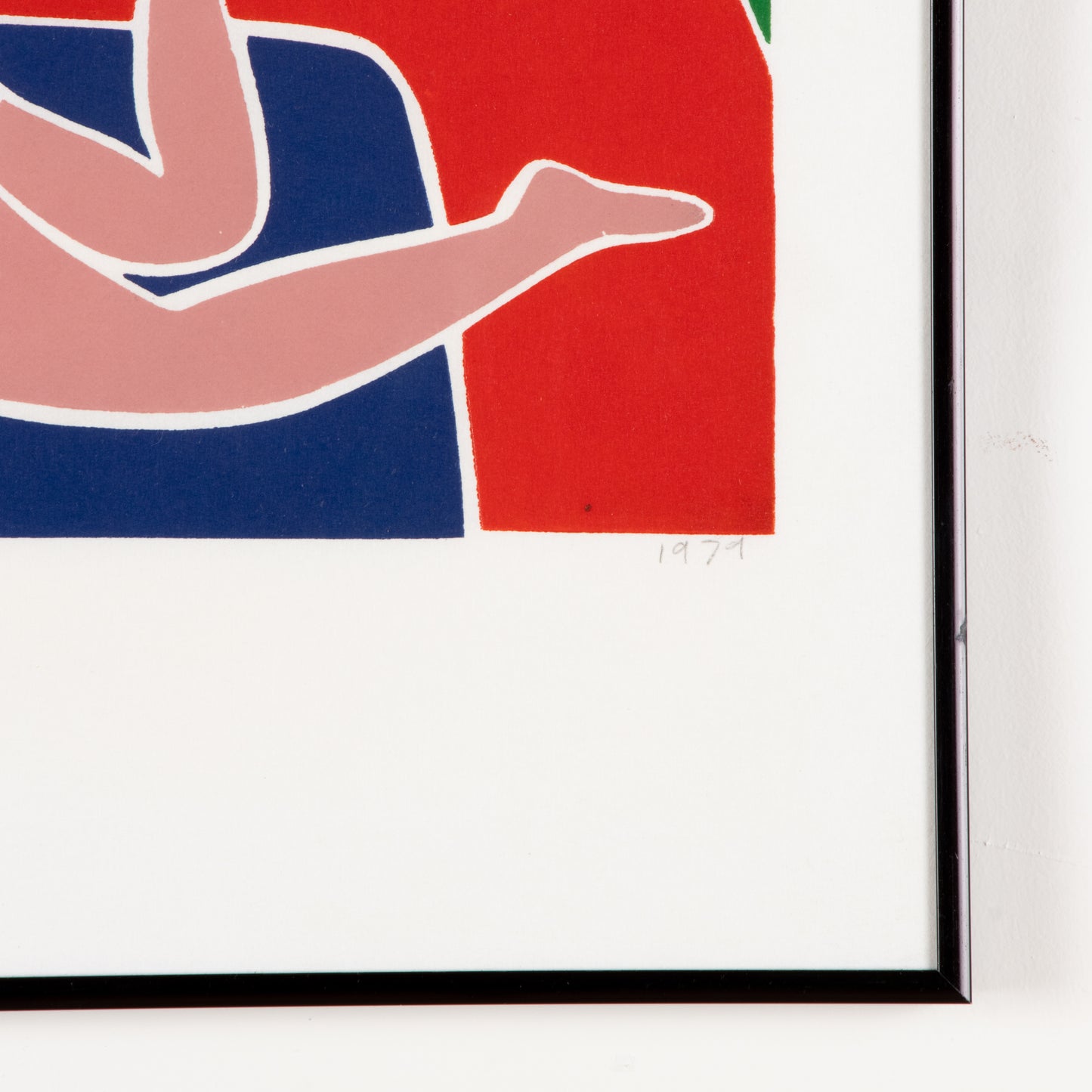 1979 Screen Print by Dan May "Nudes Near Pool"