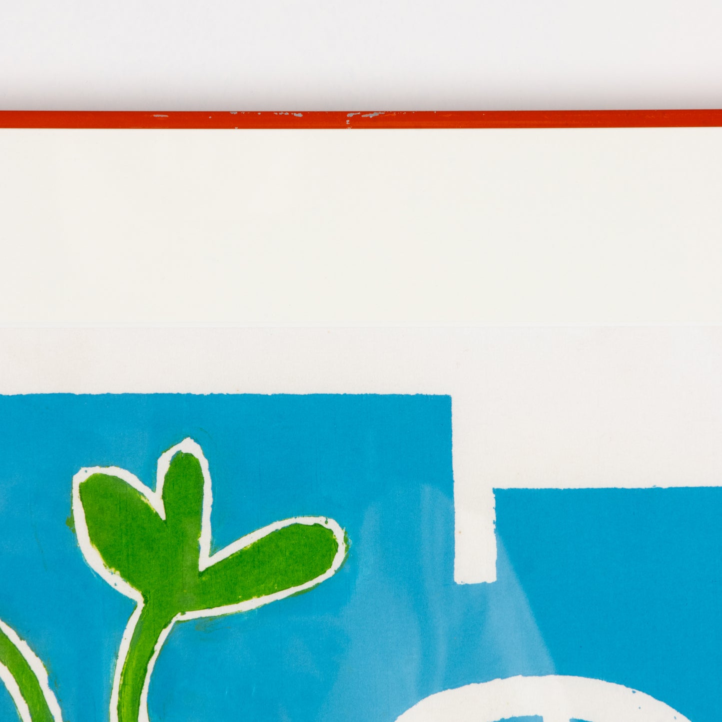 1978 Screen Print by Dan May "Vase on Table"