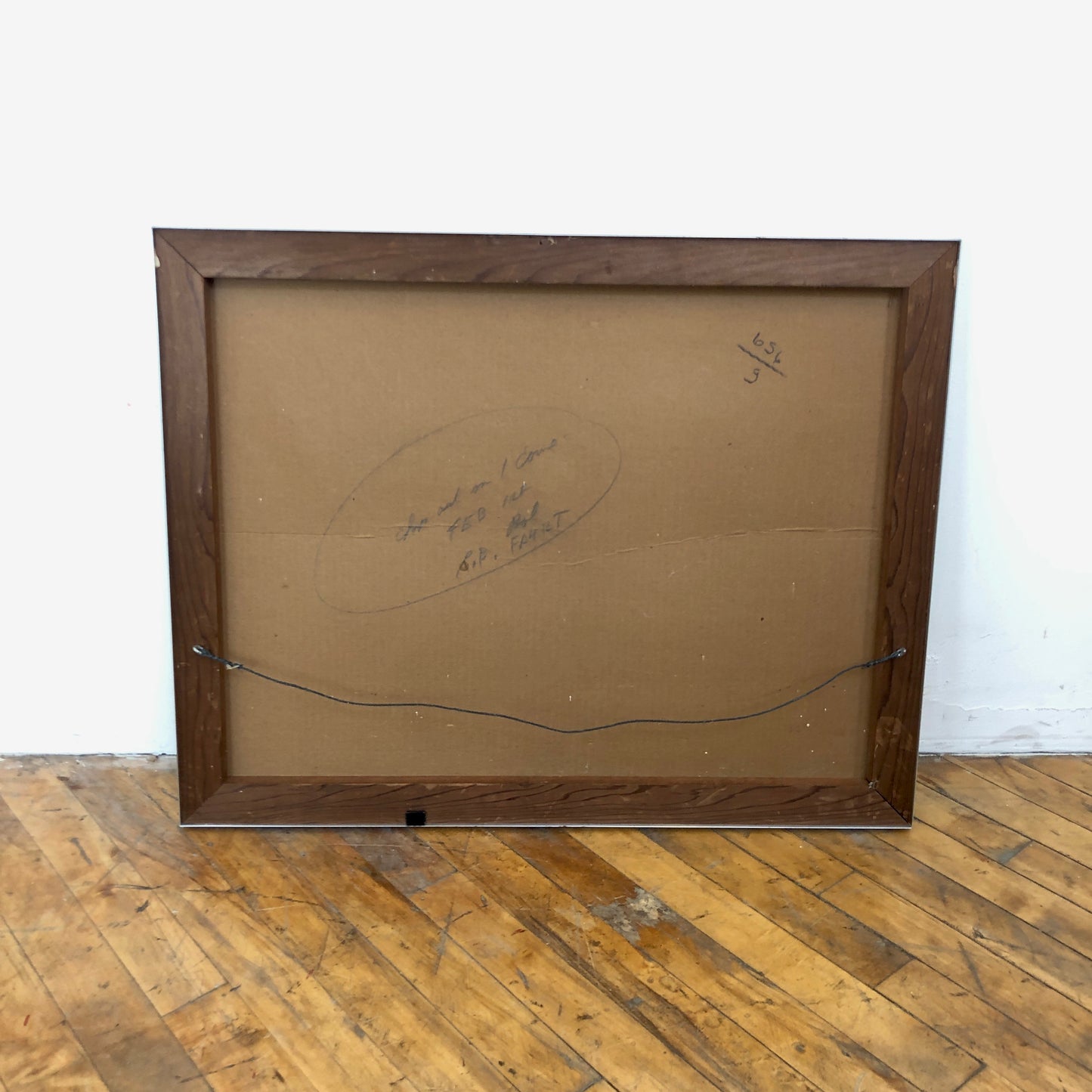 Vintage Abstract Still Life Painting