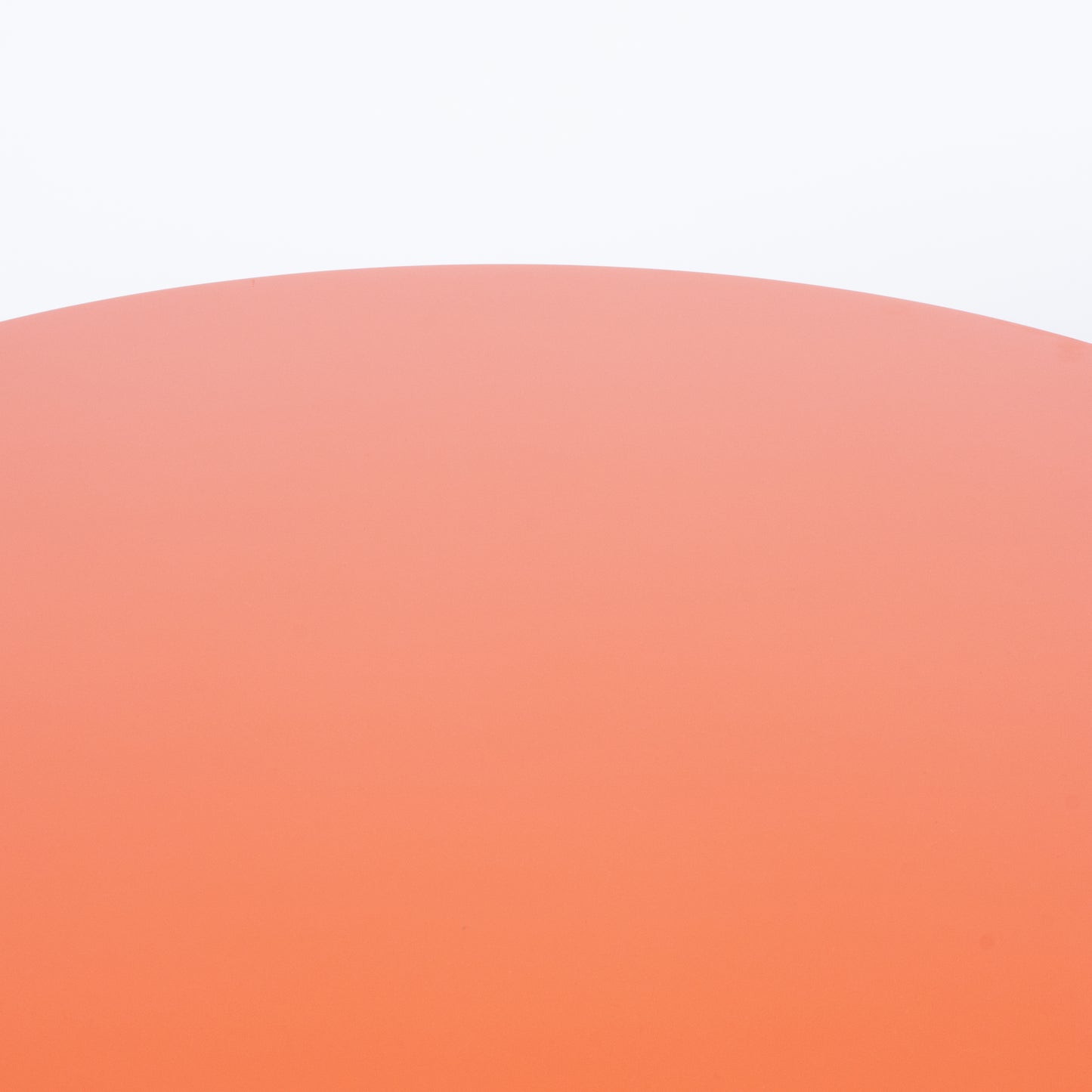 Custom Orange Stua "Zero" Dining Table