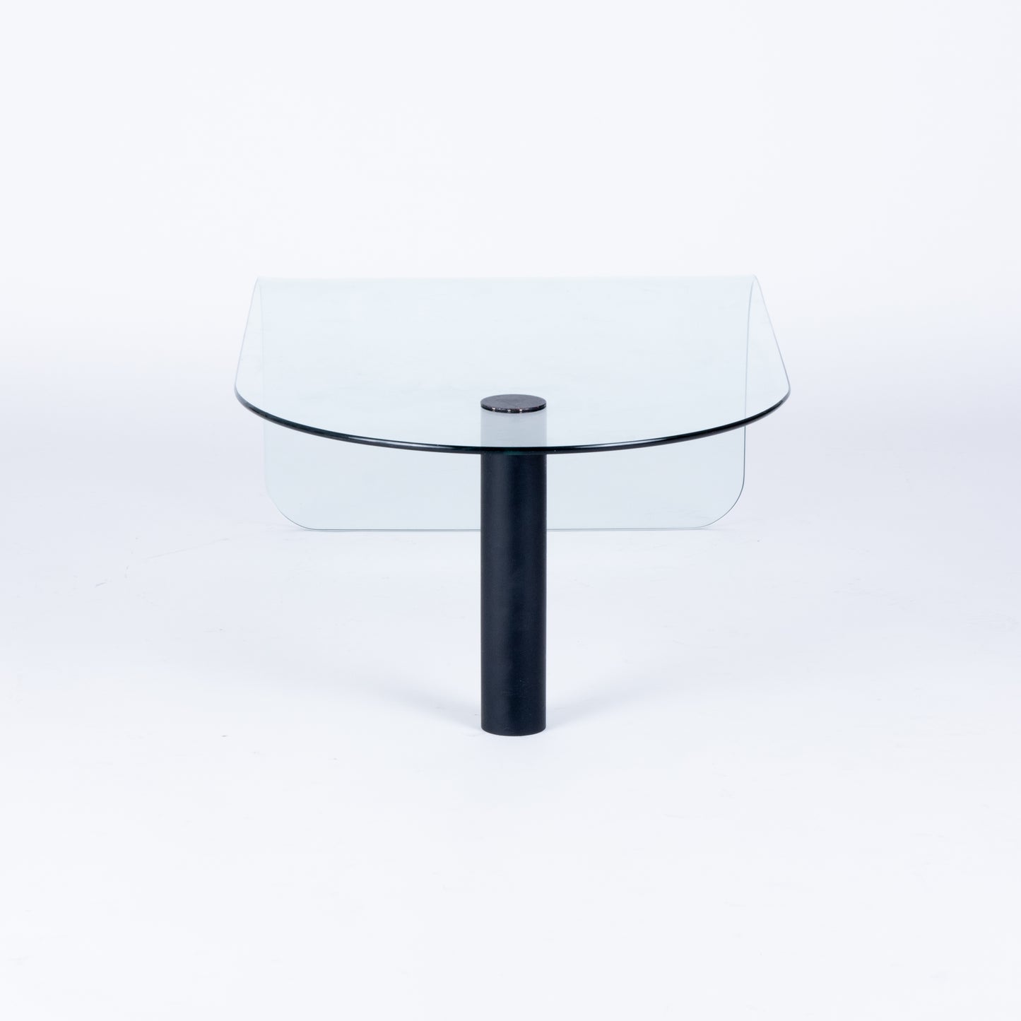 Postmodern Glass Waterfall Coffee Table, Customizable Color