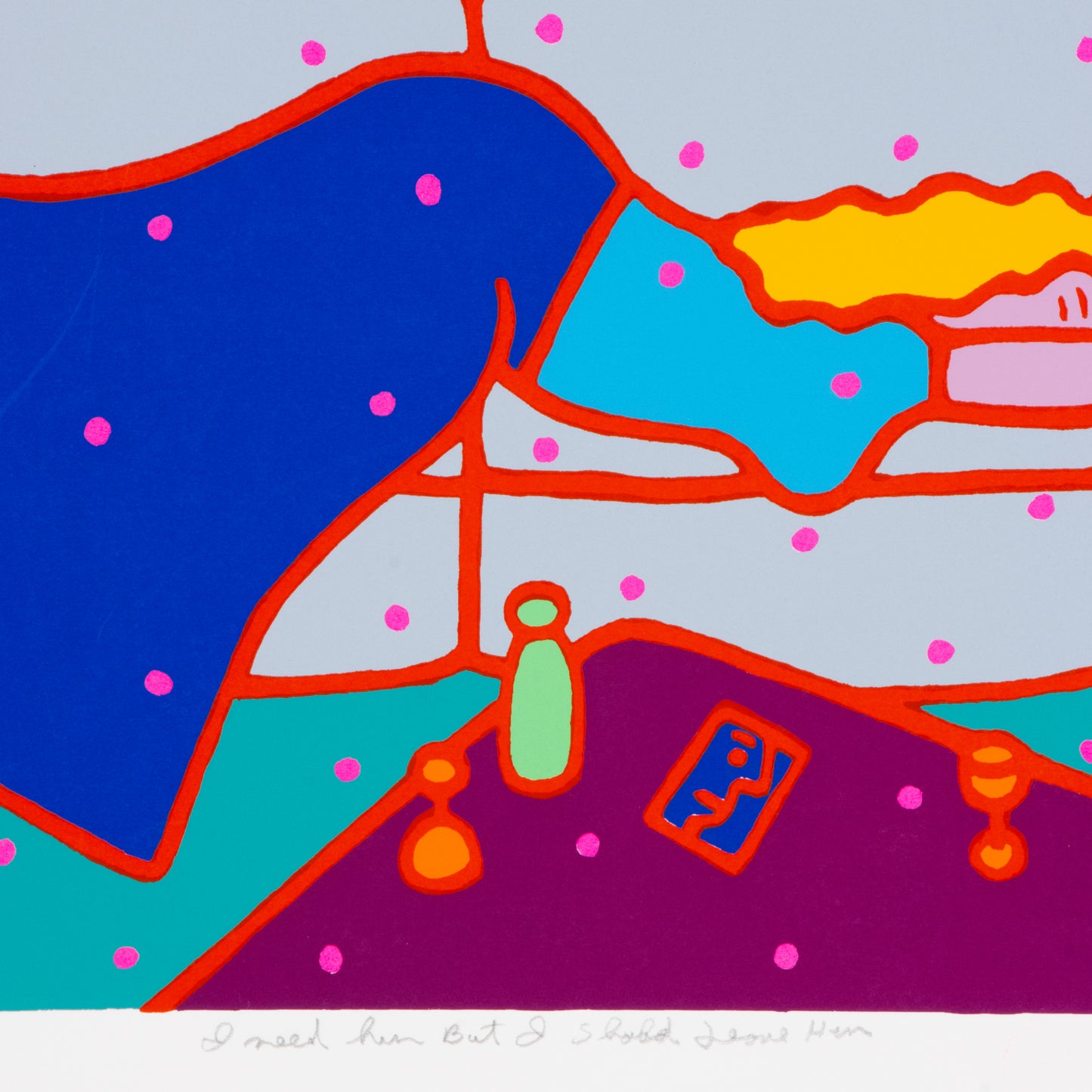 1984 Screen Print by Dan May