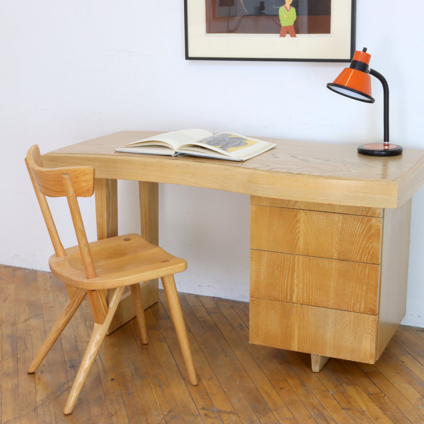 1940s Paul Laszlo "Freeform Desk" for Brown Saltman