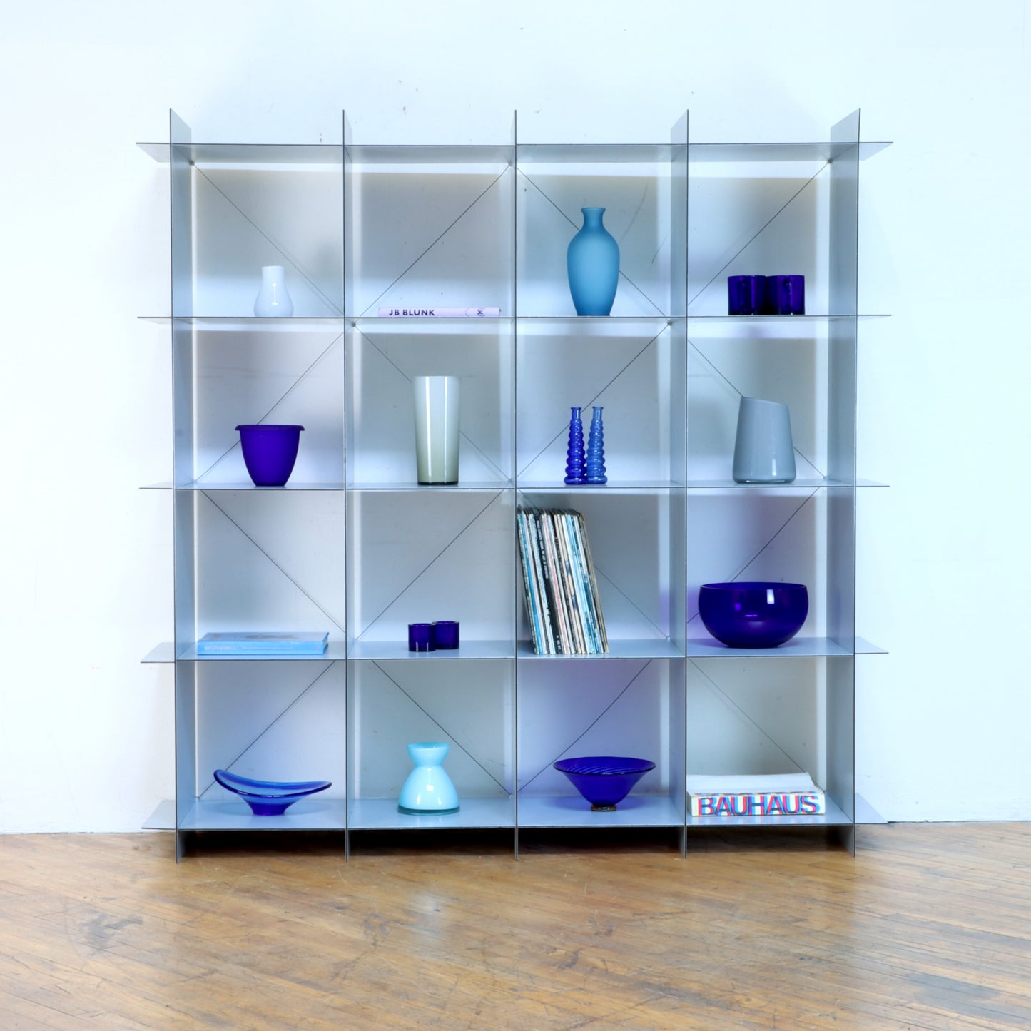Early 2000s Aluminum Shelf