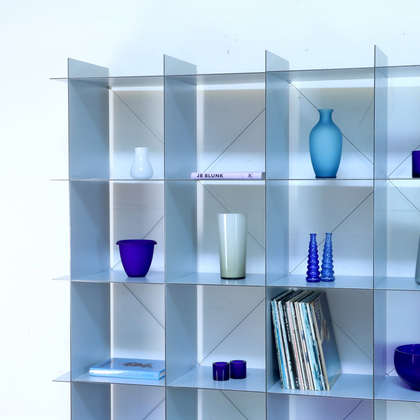 Early 2000s Aluminum Shelf