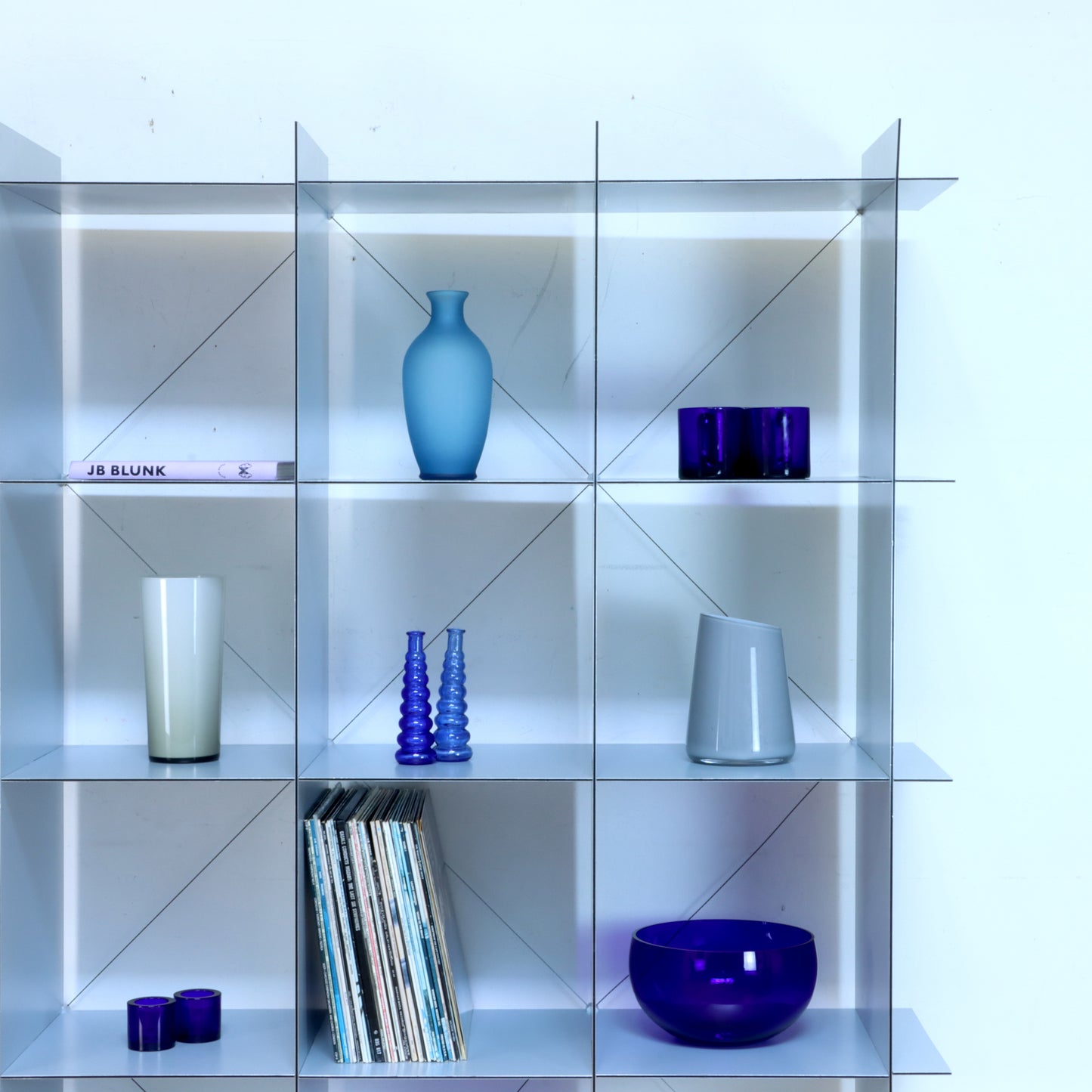 Early 2000s Aluminum Shelf