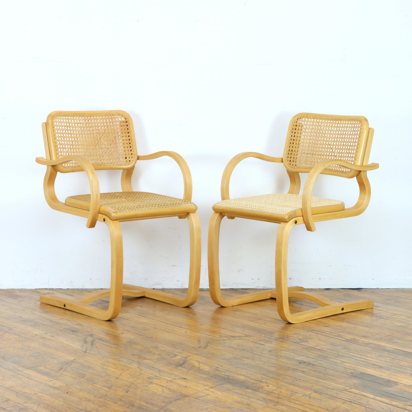 Pair of Vintage Bentwood Cesca Style Chairs