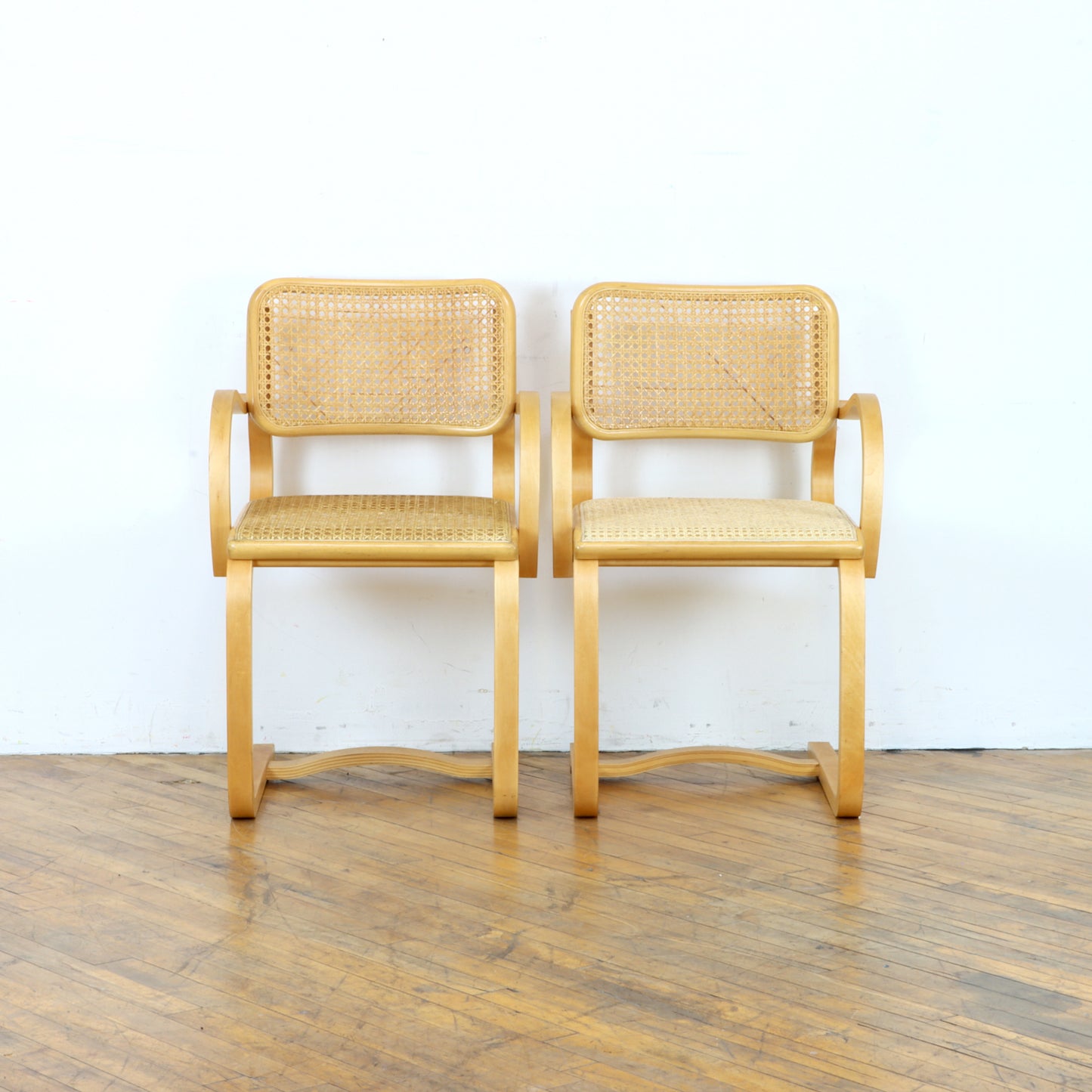 Pair of Vintage Bentwood Cesca Style Chairs