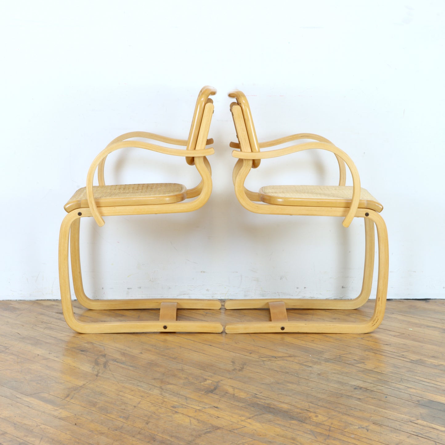 Pair of Vintage Bentwood Cesca Style Chairs