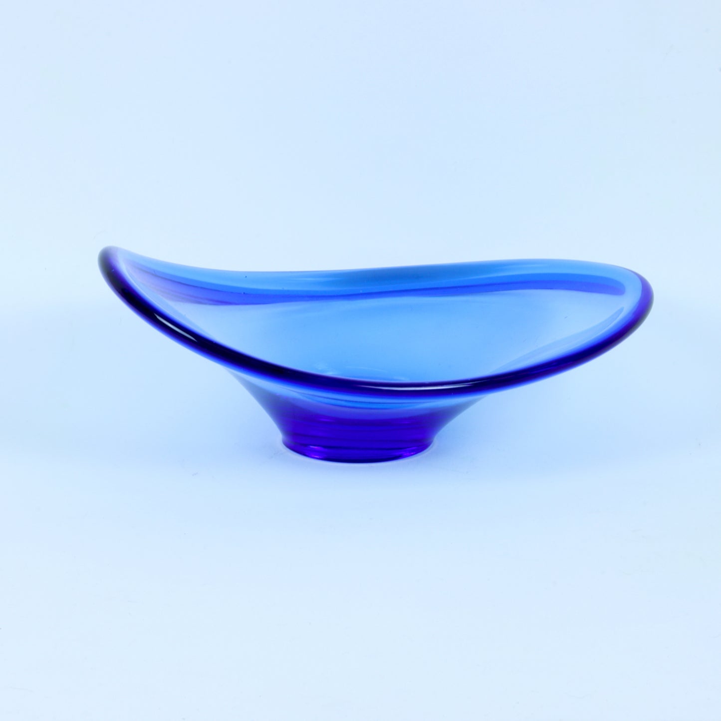 Sculptural Glass Bowl by Per Lütken for Holmegaard