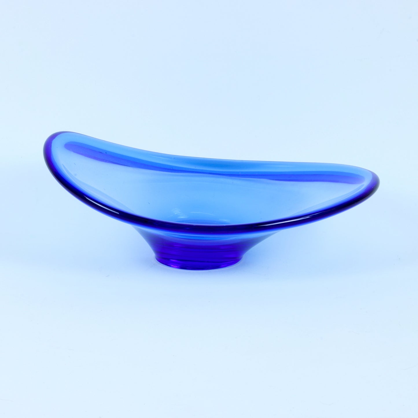 Sculptural Glass Bowl by Per Lütken for Holmegaard