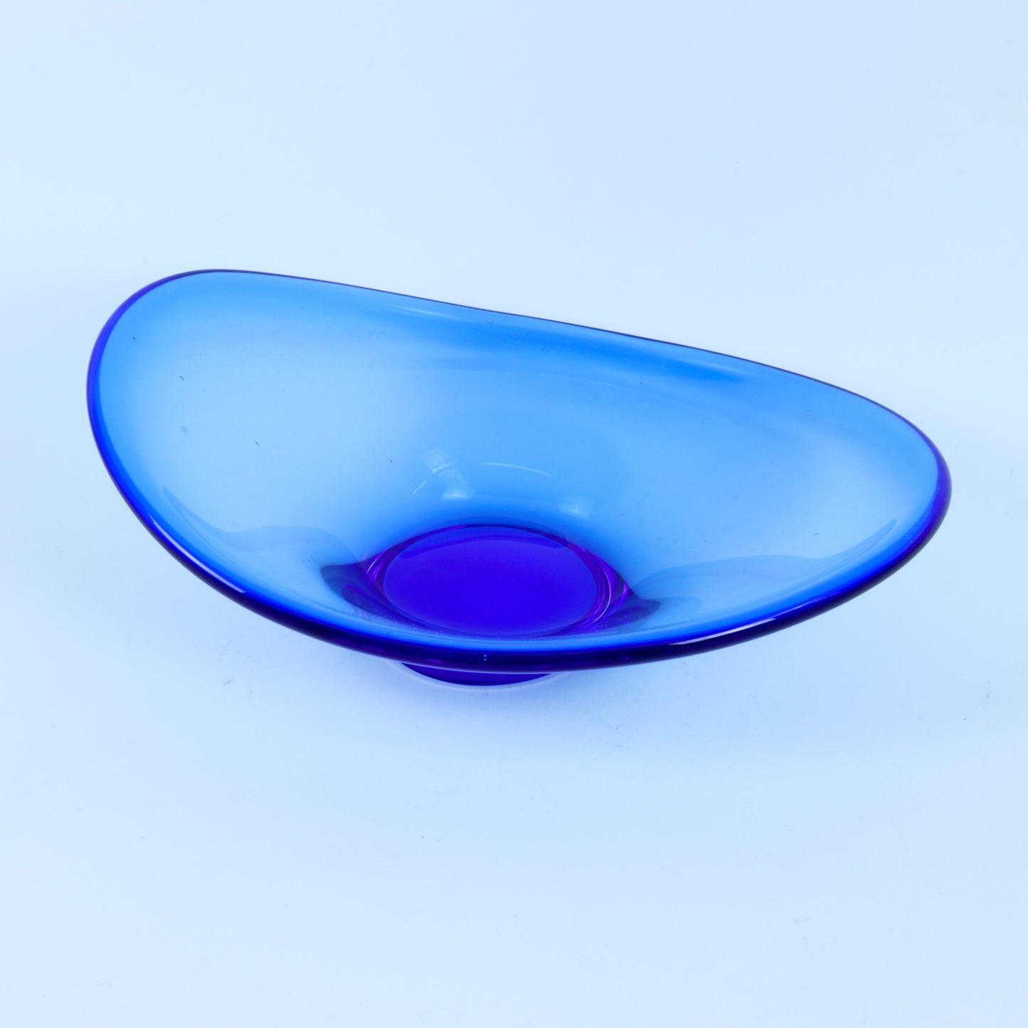 Sculptural Glass Bowl by Per Lütken for Holmegaard