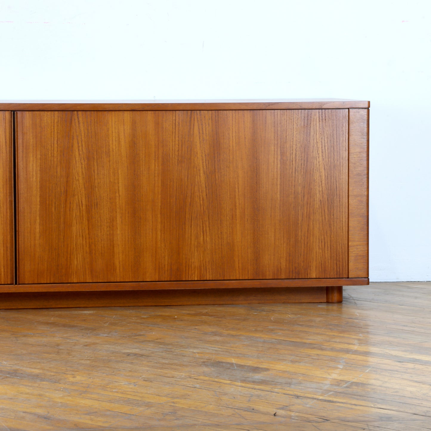 Vintage Hornslet Møbelfabrik Tambour Door Credenza