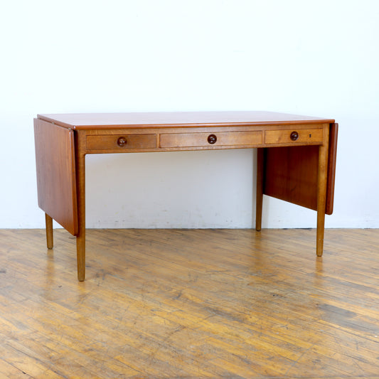 Hans Wegner AT-305 Drop Leaf Desk or Table