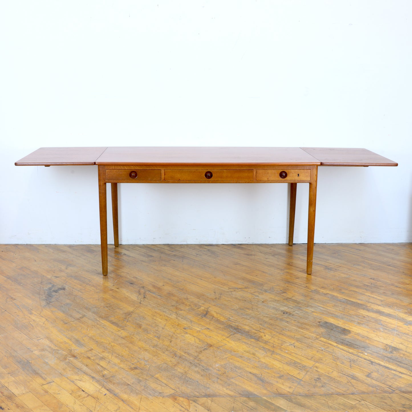 Hans Wegner AT-305 Drop Leaf Desk or Table
