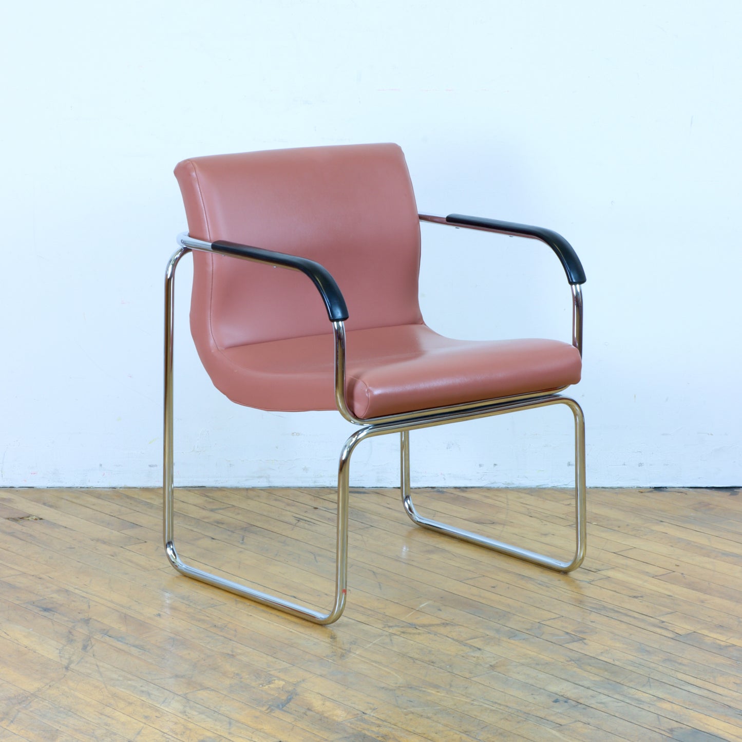 Pair of 1970s Bauhaus Style Armchairs
