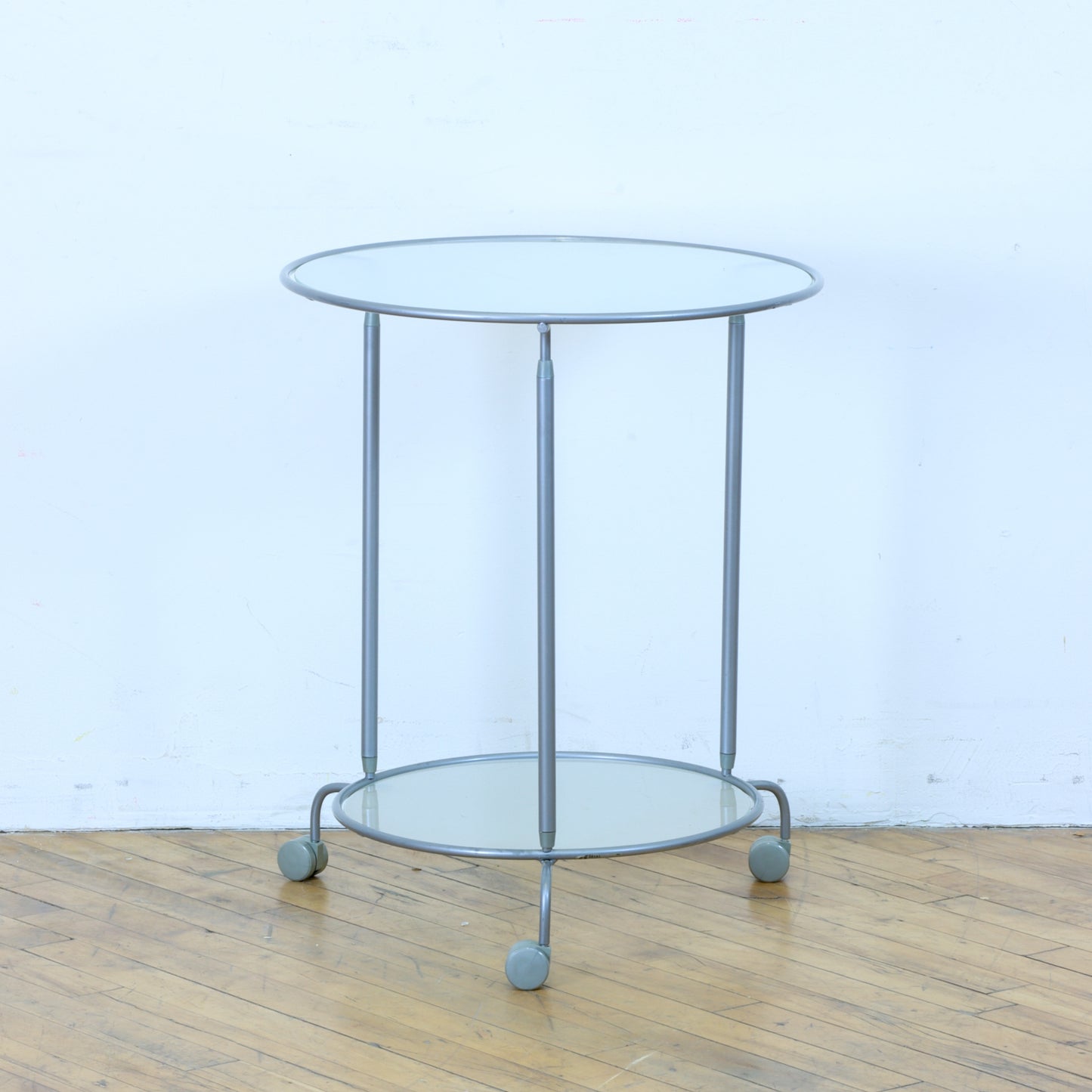 Vintage IKEA Rolling Side Table