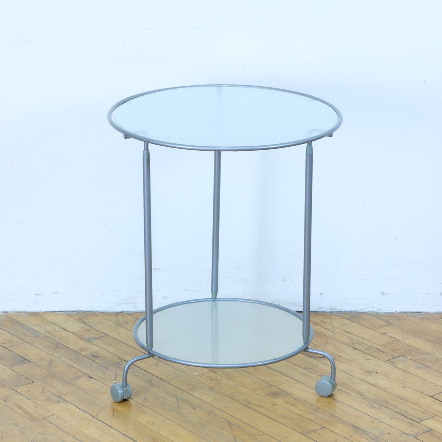 Vintage IKEA Rolling Side Table