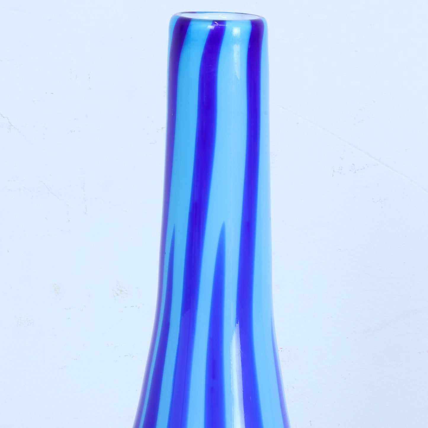 Large Hand Blown Glass Vase