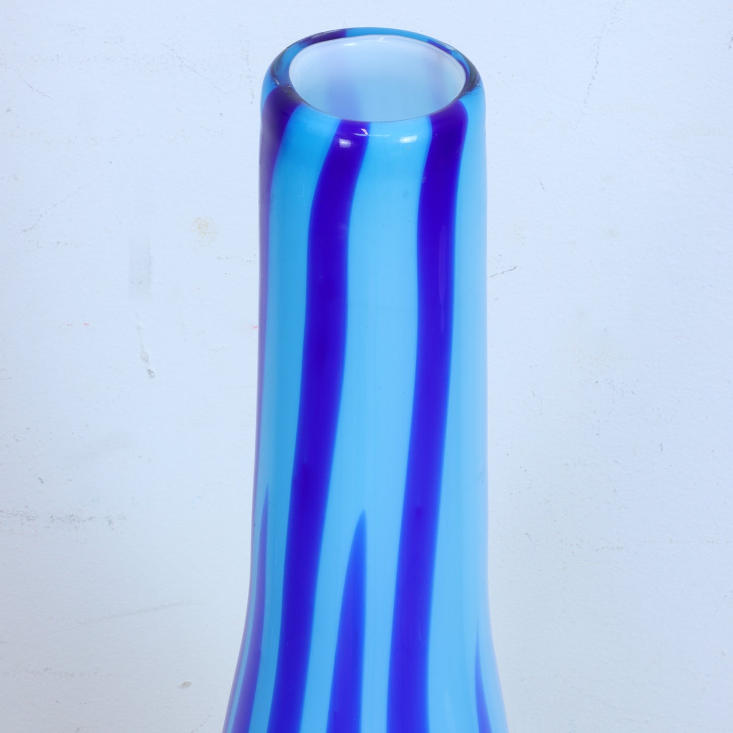 Large Hand Blown Glass Vase