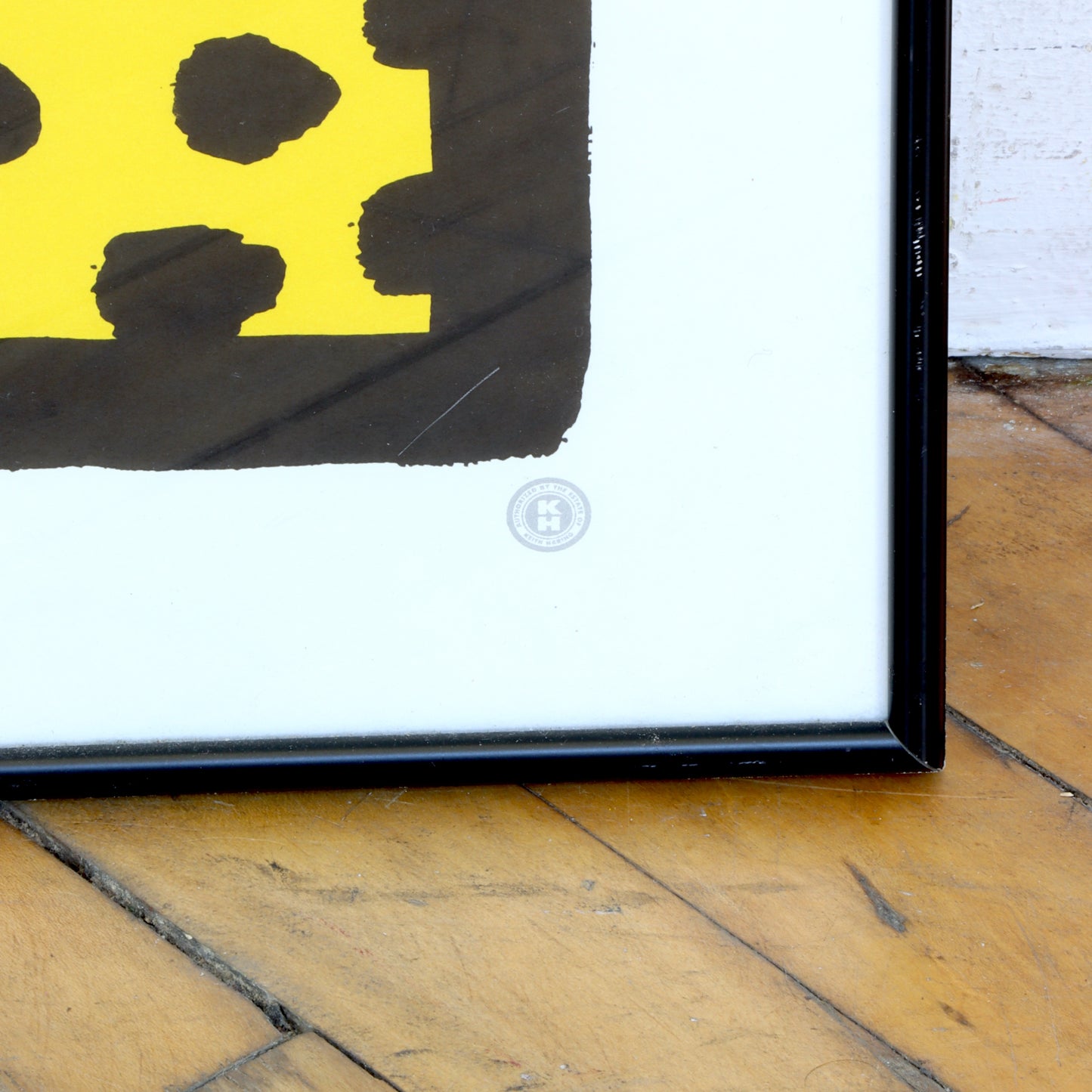 Framed Keith Haring Authorized Print