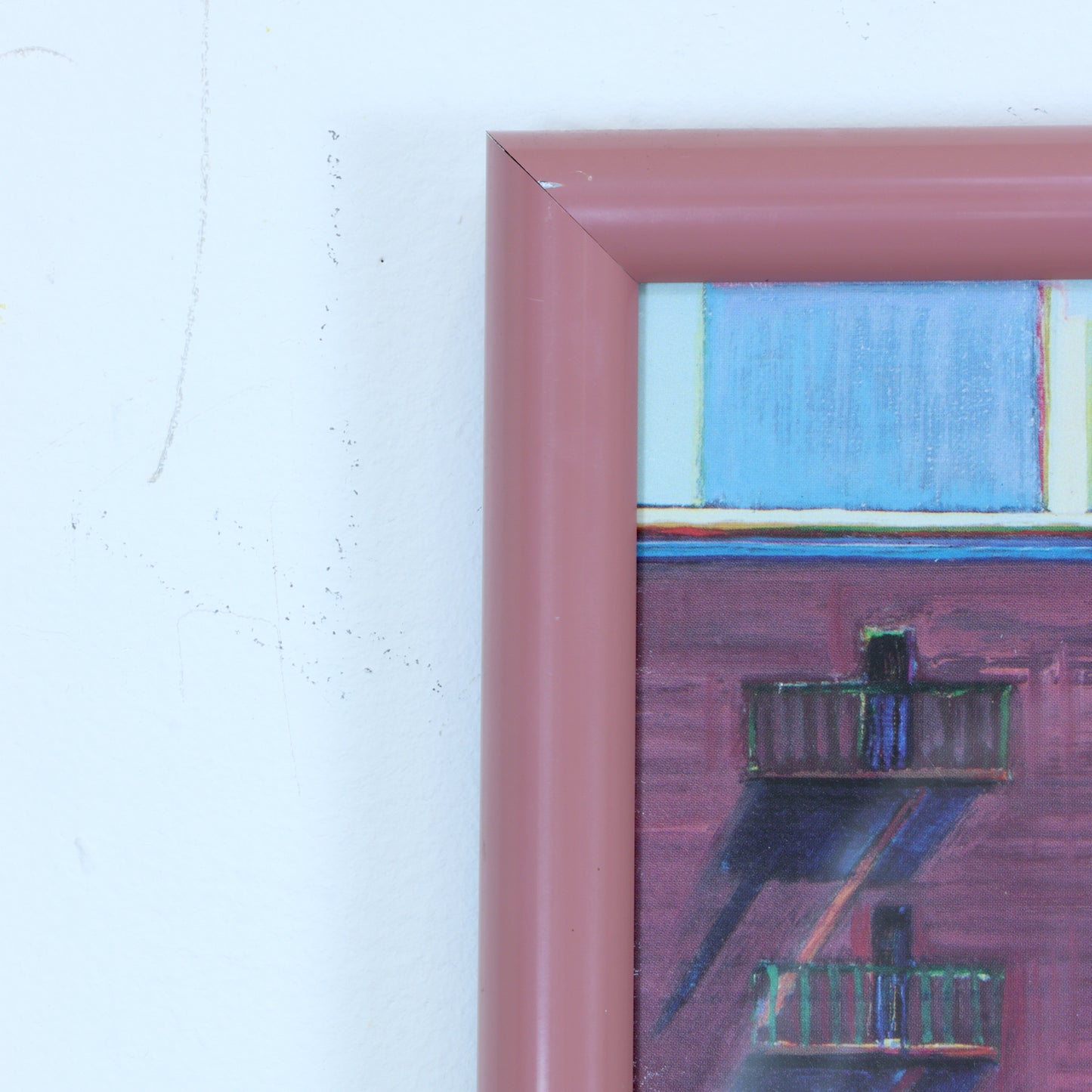 Framed Wayne Thiebaud "Circle Street" Print