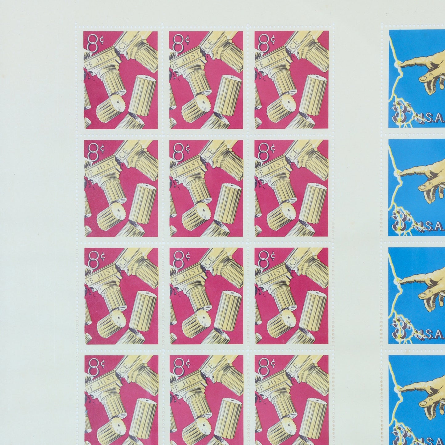 1971 Robert Fried "Non Negotiable Eights"