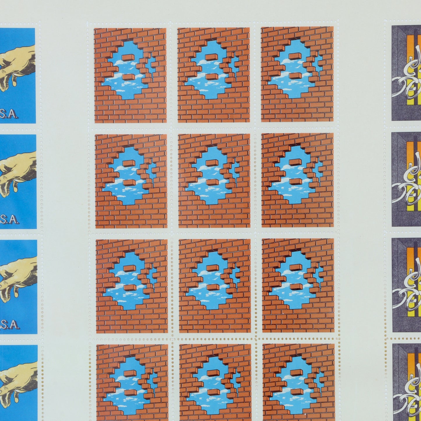 1971 Robert Fried "Non Negotiable Eights"