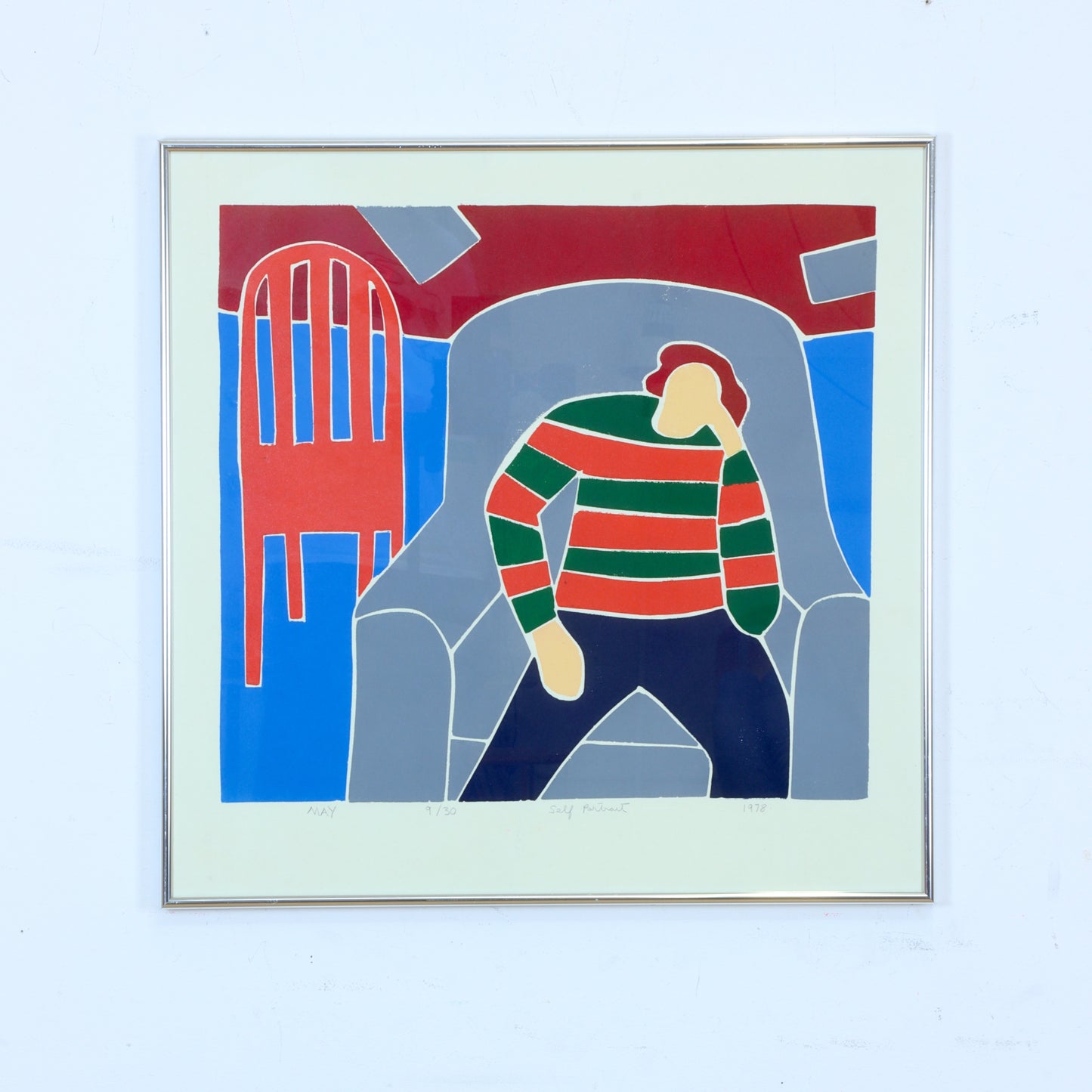 1978 Dan May Self Portrait