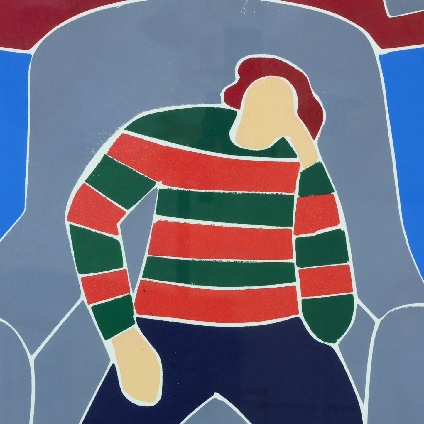 1978 Dan May Self Portrait