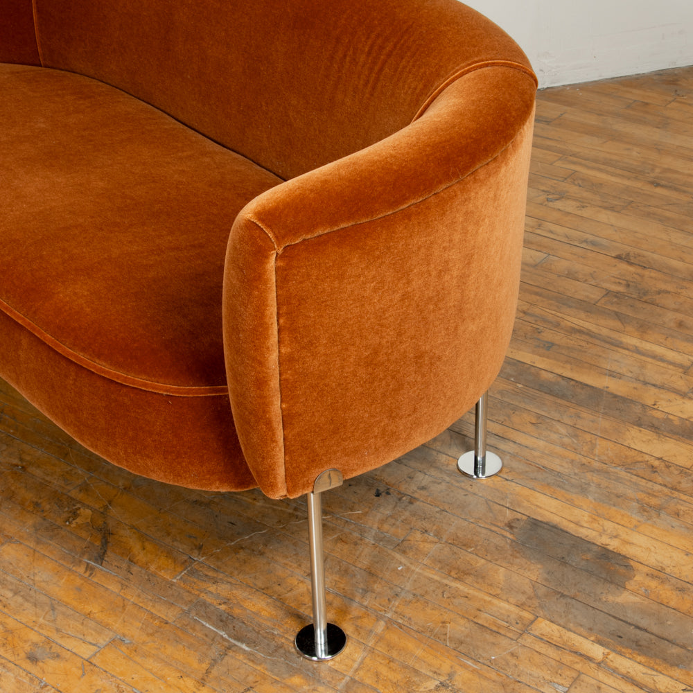 1960s Robert Haussmann Loveseat