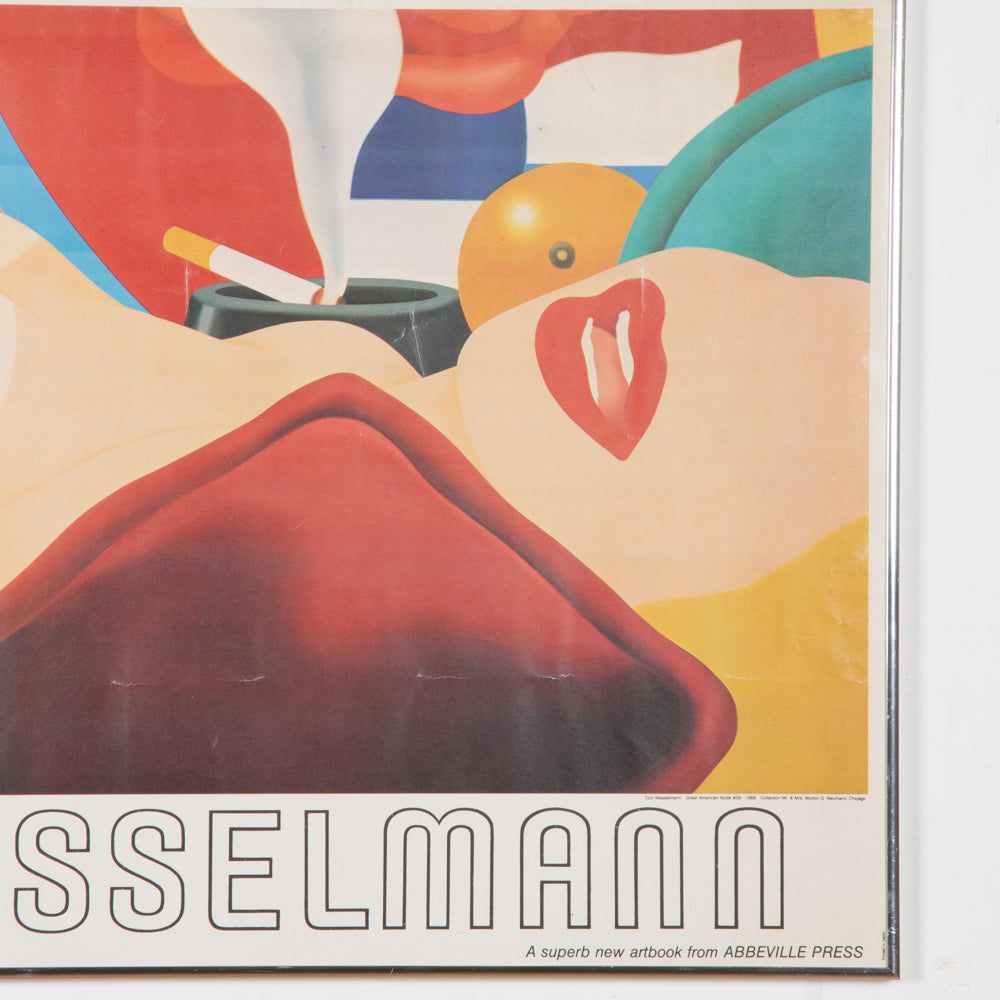 Vintage Tom Wesselmann Poster