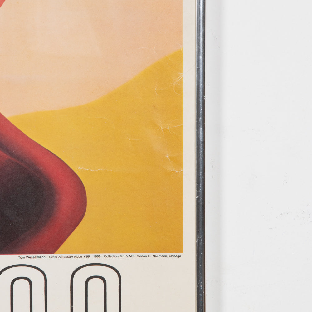Vintage Tom Wesselmann Poster