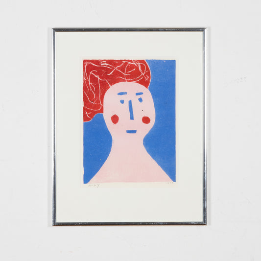 1979 Dan May Block Print