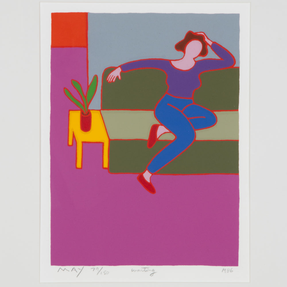 1986 Dan May Screenrprint