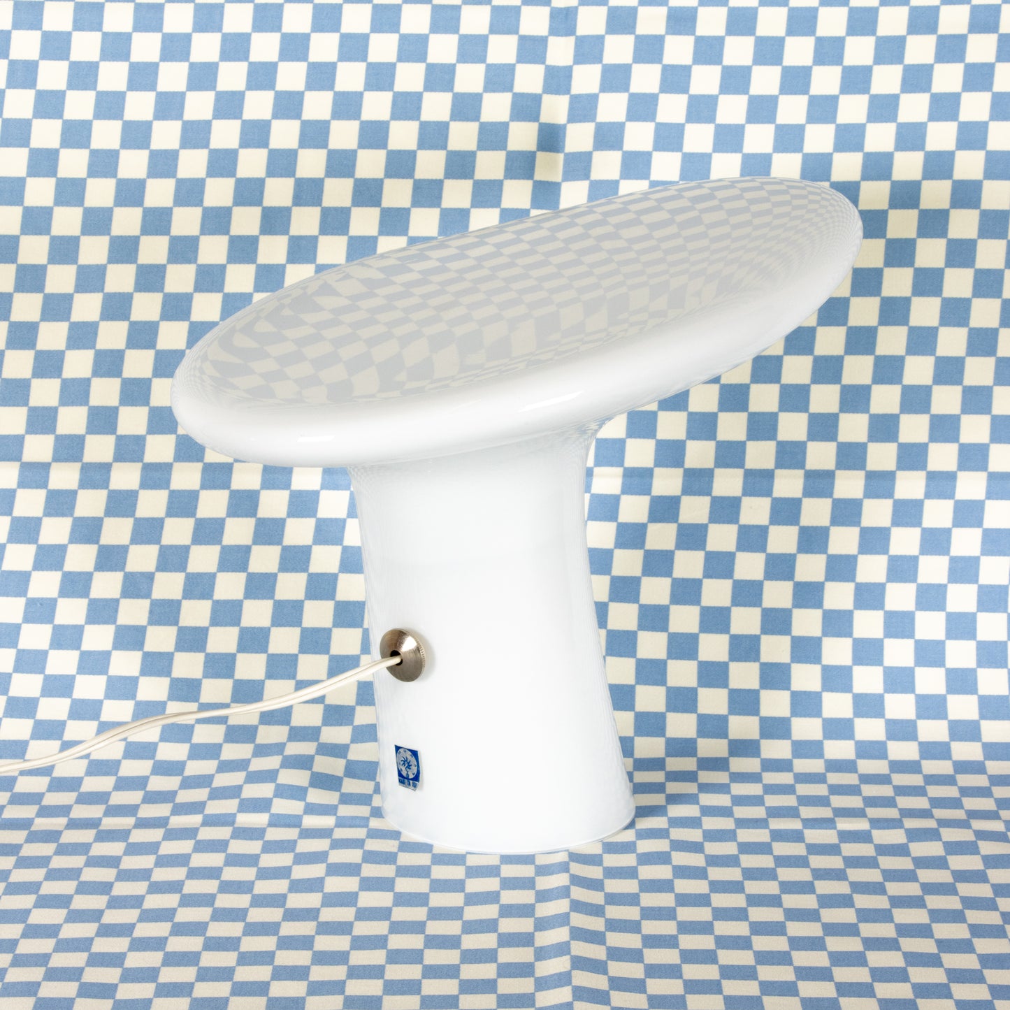 1970s Vistosi Blown Glass Table Lamp