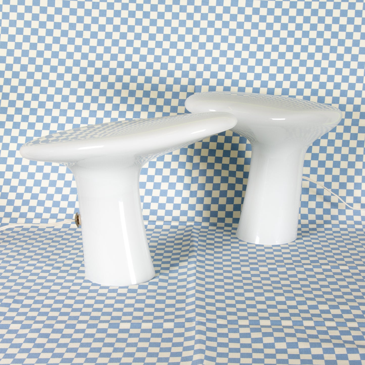 1970s Vistosi Blown Glass Table Lamp