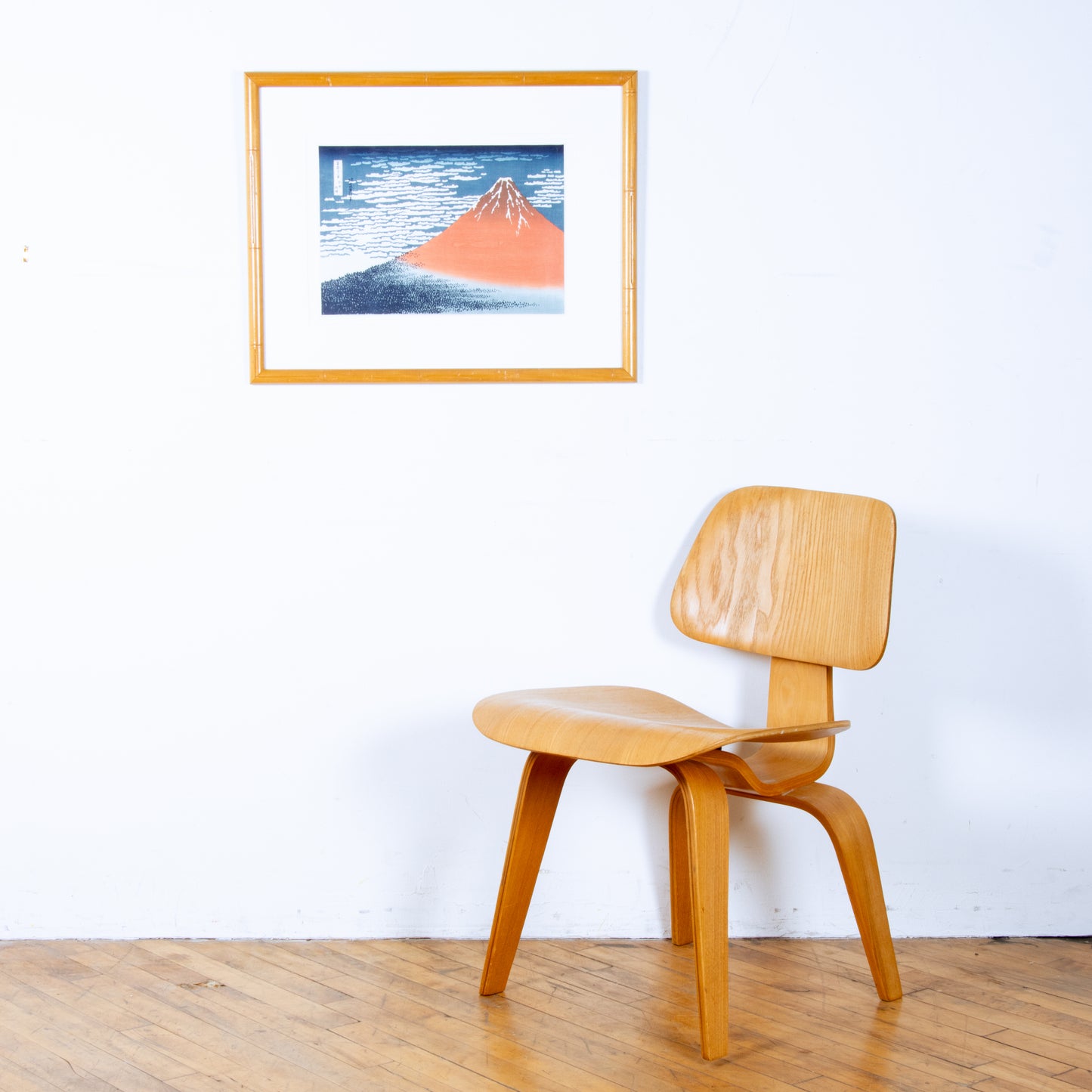 Vintage "Fine Wind, Clear Morning" Print by Hakusai