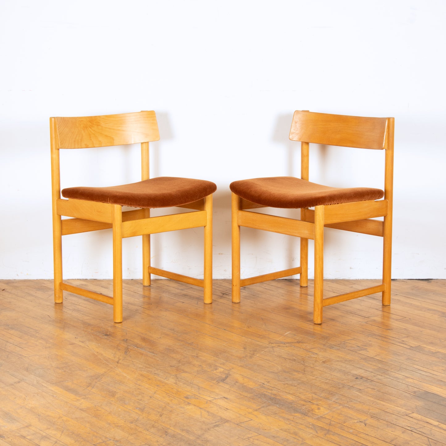 Pair of Vintage Mid Century Dining Chairs
