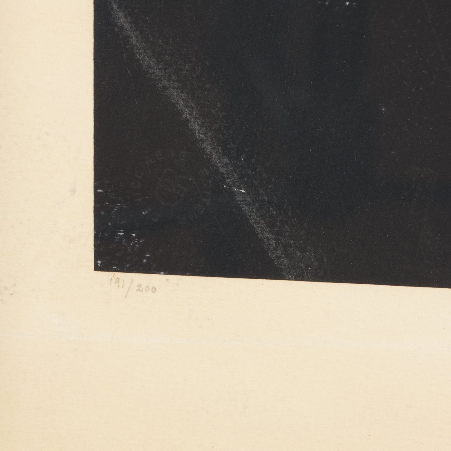 Large 1975 Geometric Screen Print by Jean Gorin